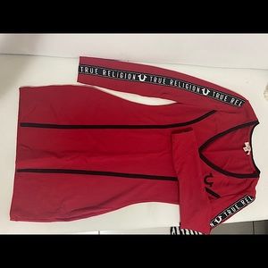 Red True Religion Dress